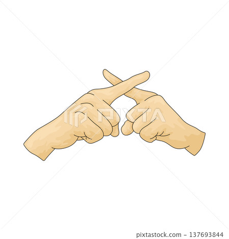 Illustration of Hand Reject Illustration of Hand Reject 137693844