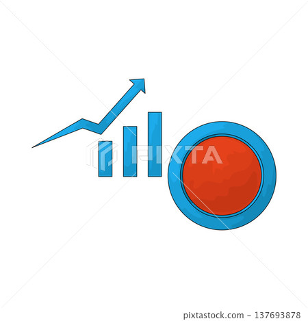Illustration of chart Illustration of chart 137693878