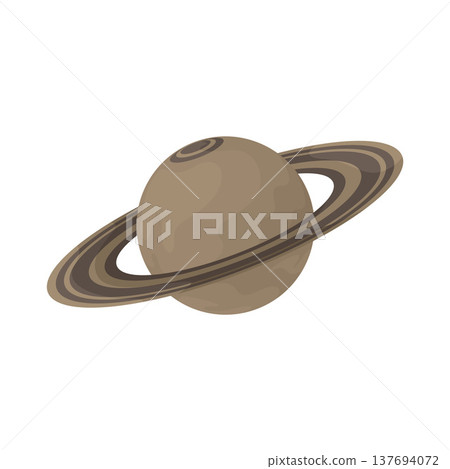 Illustration of Saturn Illustration of Saturn 137694072