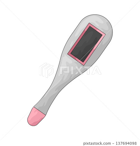 Illustration of Thermometer Illustration of Thermometer 137694098
