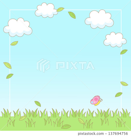 fresh meadow sky background 1 137694756