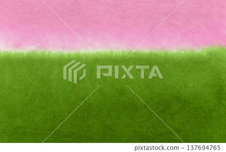 手工製作的日本紙，採用抹茶和櫻花漸變色，兩種顏色相互融合。 137694765