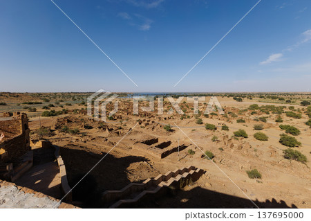 Kurudra ruins in Jaisalmer, India 137695000