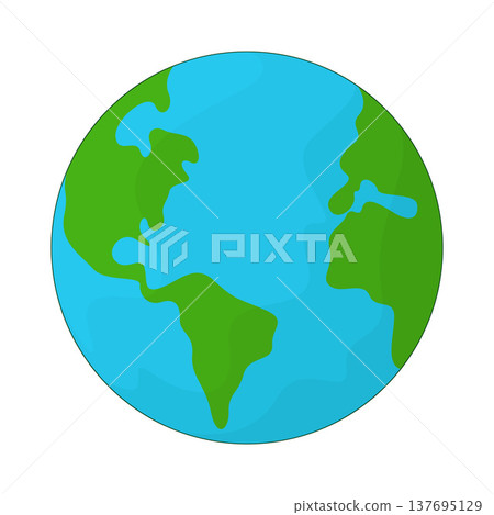 Illustration of Earth Illustration of Earth 137695129