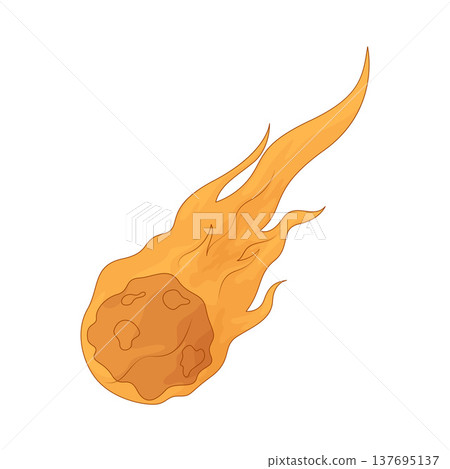 Illustration of Meteor Illustration of Meteor 137695137