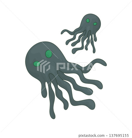 Illustration of Extraterrestrial Being 137695155