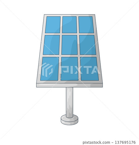 Illustration of Solar Panel Illustration of Solar Panel 137695176