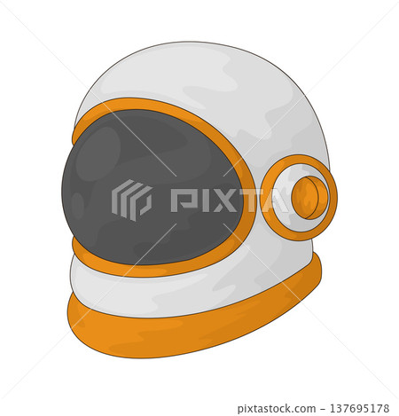 Illustration of Space Helmet 137695178