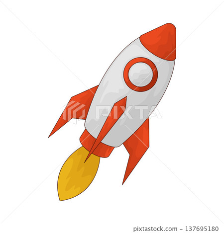 Illustration of Rocket 137695180