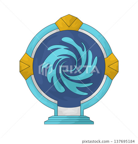 Illustration of Space Portal Illustration of Space Portal 137695184