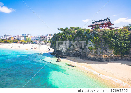 Scenery of Naminoue Shrine Beach 137695202