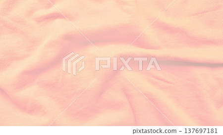 soft pastel pink fabric texture gently folding in closeup evoking serene calm for wallpaper or banner background soft pastel pink fabric texture gently folding in closeup evoking serene calm for wallpaper or banner background 137697181
