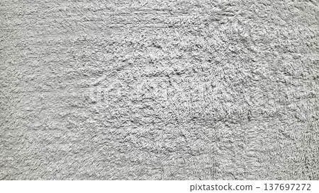soft silver gray fuzzy terry cloth texture closeup for web design background and branding 137697272