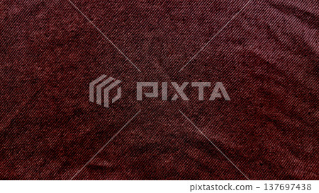 burgundy denim texture closeup rich woven twill fabric abstract background for wallpaper design banner burgundy denim texture closeup rich woven twill fabric abstract background for wallpaper design banner 137697438