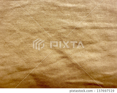 tan corduroy fabric texture closeup showcasing soft horizontal ridges and warm earthy hues ideal for cozy wallpaper or commercial design background tan corduroy fabric texture closeup showcasing soft horizontal ridges and warm earthy hues ideal for cozy wallpaper or commercial design background 137697519