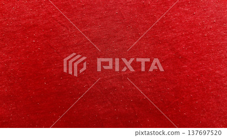 vibrant crimson textile closeup revealing intricate weave and subtle lint specks for seamless wallpaper or ad banner backgrounds vibrant crimson textile closeup revealing intricate weave and subtle lint specks for seamless wallpaper or ad banner backgrounds 137697520