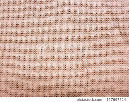 closeup beige linen fabric texture woven pattern natural rustic surface background for wallpaper or banner copy space closeup beige linen fabric texture woven pattern natural rustic surface background for wallpaper or banner copy space 137697524