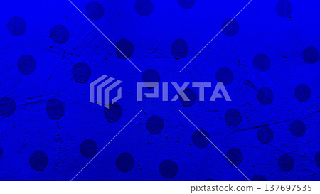 deep cobalt blue polka dot textured background with concrete wall relief, modern abstract surface for web design, branding identity, poster layout, print media backdrop, creative visual asset deep cobalt blue polka dot textured background with concrete wall relief, modern abstract surface for web design, branding identity, poster layout, print media backdrop, creative visual asset 137697535