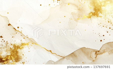 A Japanese-style background image with gold dust fluttering around. A Japanese-style background image with gold dust fluttering around. 137697691
