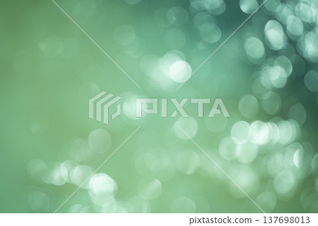 Green-colored, sparkling background material Green-colored, sparkling background material 137698013