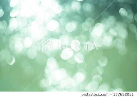 Green-colored, sparkling background material Green-colored, sparkling background material 137698031