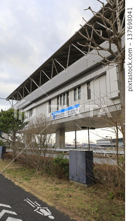 Yurikamome Line's Tokyo International Cruise Terminal Station (formerly "Museum of Maritime Science Station") Yurikamome Line's Tokyo International Cruise Terminal Station (formerly "Museum of Maritime Science Station") 137698041