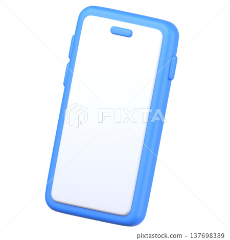3D smartphone icons 3D smartphone icons 137698389