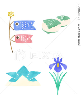 A set of colorful illustrations for Children's Day events. A set of colorful illustrations for Children's Day events. 137698638