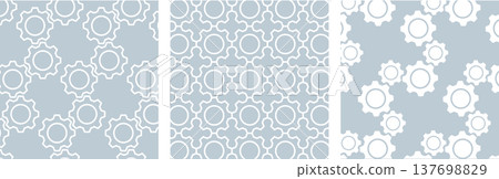 A set of gear-shaped patterns with eight protrusions. A set of gear-shaped patterns with eight protrusions. 137698829