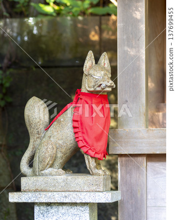 Inari shrine's fox 137699455