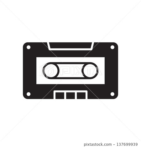 Cassette Tape icon vector design templates Cassette Tape icon vector design templates 137699939