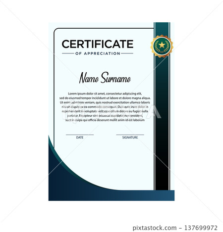 Certificate vector design templates Certificate vector design templates 137699972