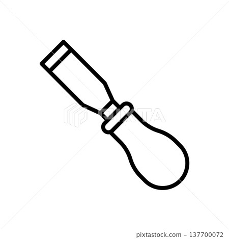 Chisel icon vector design templates simple and modern Chisel icon vector design templates simple and modern 137700072