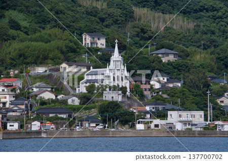 長崎，可欣賞海景的教堂 137700702