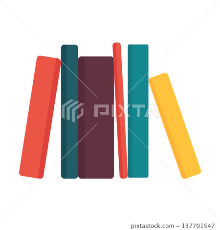 Vector books icon. Learning or education concept. Hand drawn educational symbol for book lovers. Reading, learn and receive education through books. Read more books Vector books icon. Learning or education concept. Hand drawn educational symbol for book lovers. Reading, learn and receive education through books. Read more books 137701547