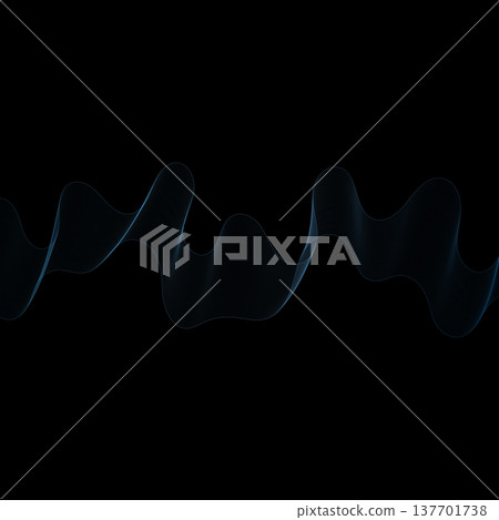 Modern abstract element in the form of a blue trail or wave for technological presentations and banners. Eps 10 Modern abstract element in the form of a blue trail or wave for technological presentations and banners. Eps 10 137701738