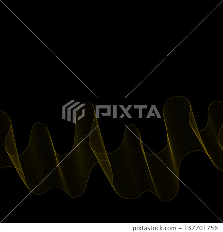 Elegant bottom background of golden curved lines in futuristic style for web design and presentations. Eps 10 Elegant bottom background of golden curved lines in futuristic style for web design and presentations. Eps 10 137701756