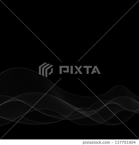 Modern abstract background for a banner with curved lines. Eps 10 Modern abstract background for a banner with curved lines. Eps 10 137701804