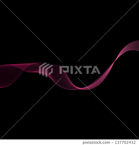 Elegant purple curve in deep dark space. Eps 10 Elegant purple curve in deep dark space. Eps 10 137702432