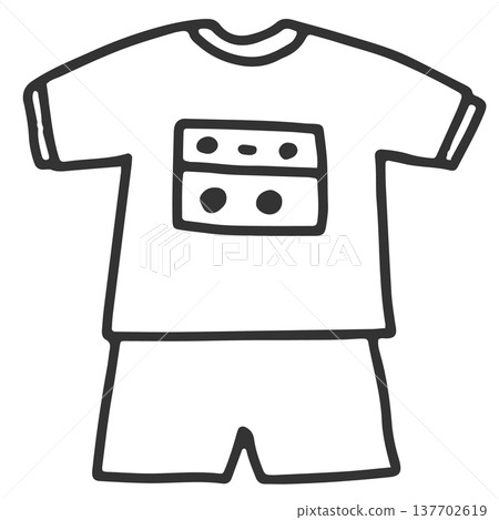 圍兜的體操服 圍兜的體操服 137702619