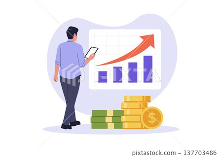 Financial Analyst Monitoring Money Market Fund Performance Financial Analyst Monitoring Money Market Fund Performance 137703486
