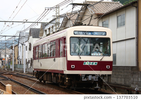 [E] 叡山電鐵 叡山本線 700系未翻修列車（出町柳 ⇔ 八瀨比叡山口） 137703510