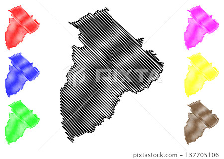 Itarana municipality (Espirito Santo state, Municipalities of Brazil, Federative Republic of Brazil) map vector illustration, scribble sketch Itarana map Itarana municipality (Espirito Santo state, Municipalities of Brazil, Federative Republic of Brazil) map vector illustration, scribble sketch Itarana map 137705106