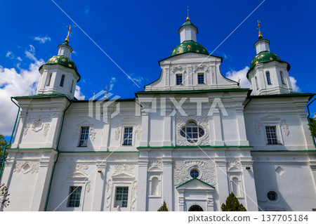 Saviour-Transfiguration Mhar Monastery near Lubny in Poltava region, Ukraine 137705184