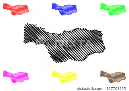 Pinheiros municipality (Espirito Santo state, Municipalities of Brazil, Federative Republic of Brazil) map vector illustration, scribble sketch Pinheiros map Pinheiros municipality (Espirito Santo state, Municipalities of Brazil, Federative Republic of Brazil) map vector illustration, scribble sketch Pinheiros map 137705335