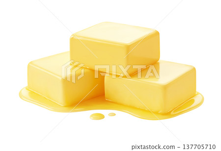 Butter illustration real Butter illustration real 137705710