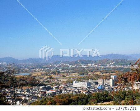 廣島縣東廣島市,從福成寺山眺望 廣島縣東廣島市,從福成寺山眺望 137705711