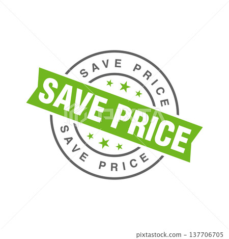 Save Price Letter Rubber Stamp Template Save Price Letter Rubber Stamp Template 137706705