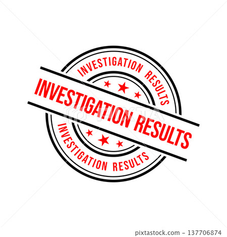 Investigation Results Letter Rubber Stamp Template Investigation Results Letter Rubber Stamp Template 137706874