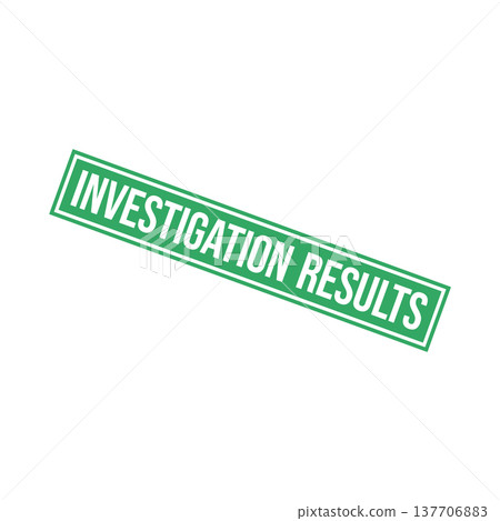 Investigation Results Letter Rubber Stamp Template 137706883